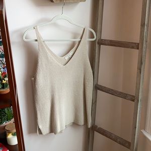 Loft Knit V-Neck Tank Top